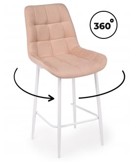 Комплект стульев Форт 2 шт бежевый (zd 210) / белый