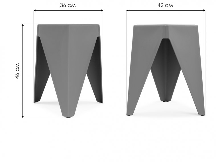 Табурет Korner gray