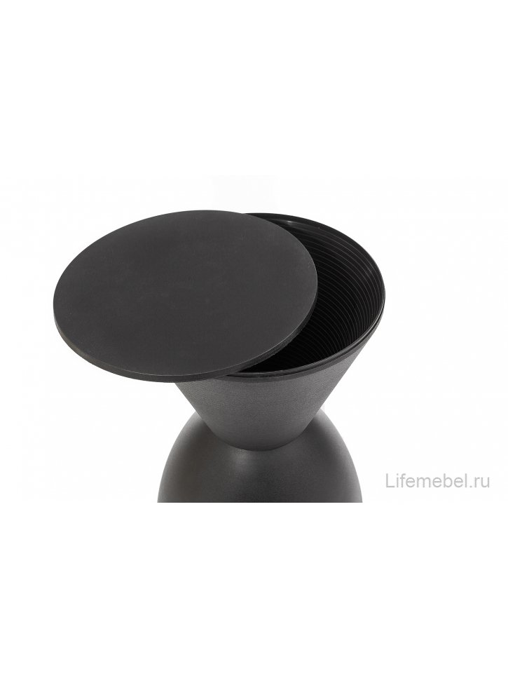 Табурет Button черный