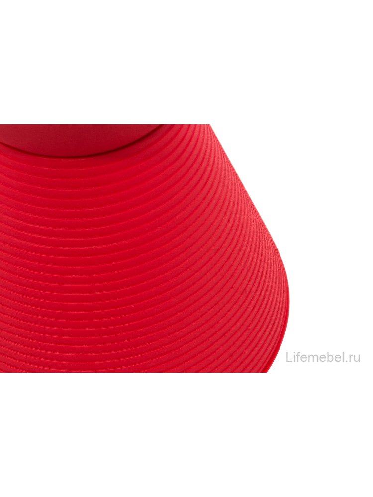 Табурет Button красный