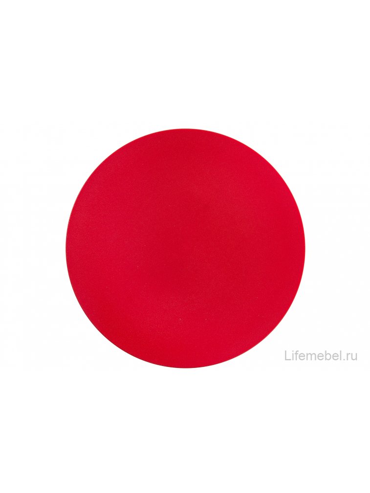 Табурет Button красный