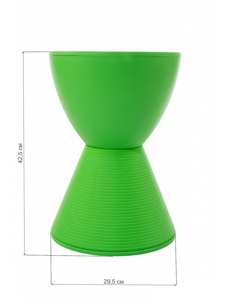 Табурет Button зеленый