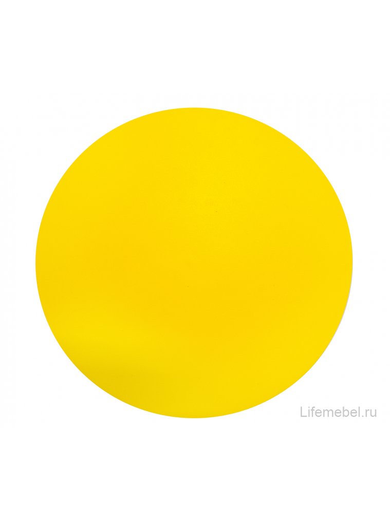Табурет Button желтый
