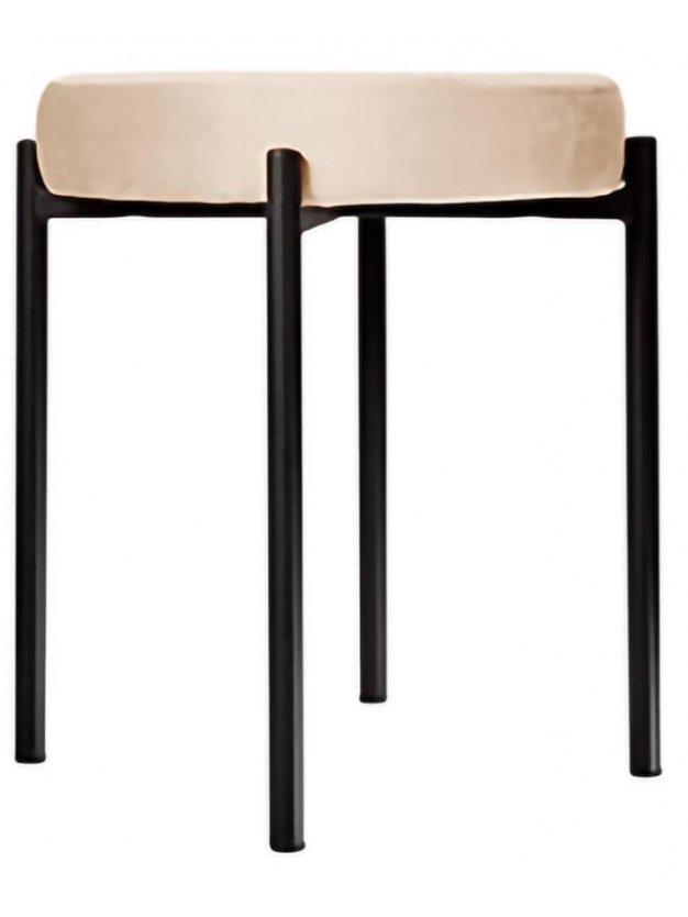 Табурет DikLine B03 beige / черный