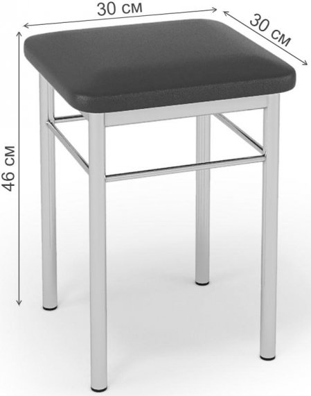 Табурет Silver хром