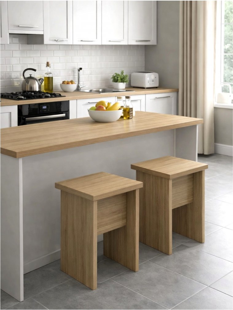 Табурет Т-03 блэквуд ячменный