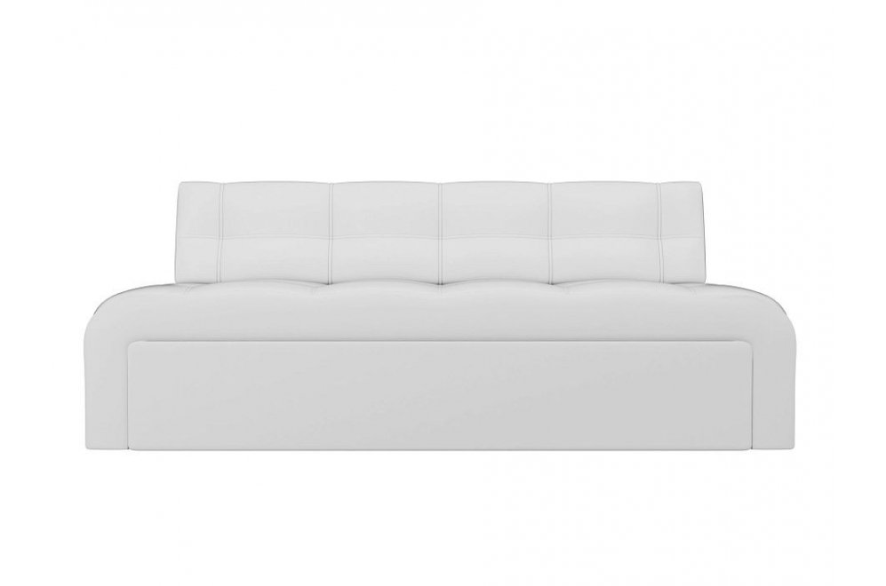 Кухонный диван Люксор экокожа белый