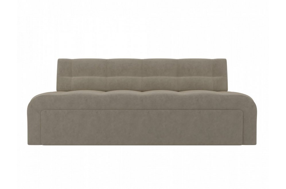 Кухонный диван Люксор микровельвет бежевый