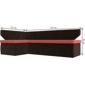 Кухонный диван угловой Омура