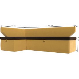 Кухонный диван угловой Омура