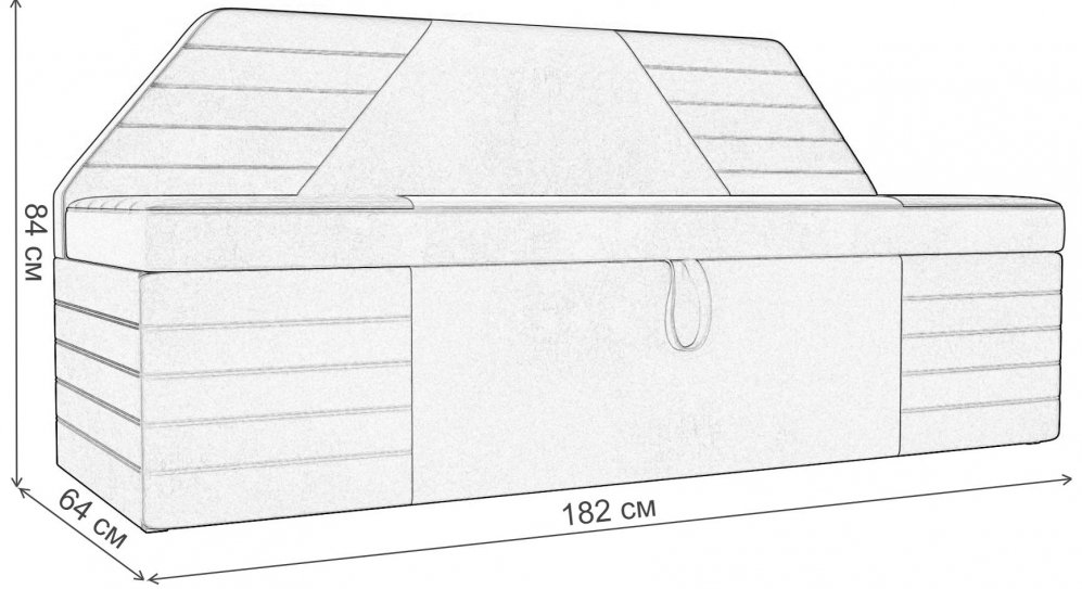 Кухонный диван Дуглас экокожа белая / черная
