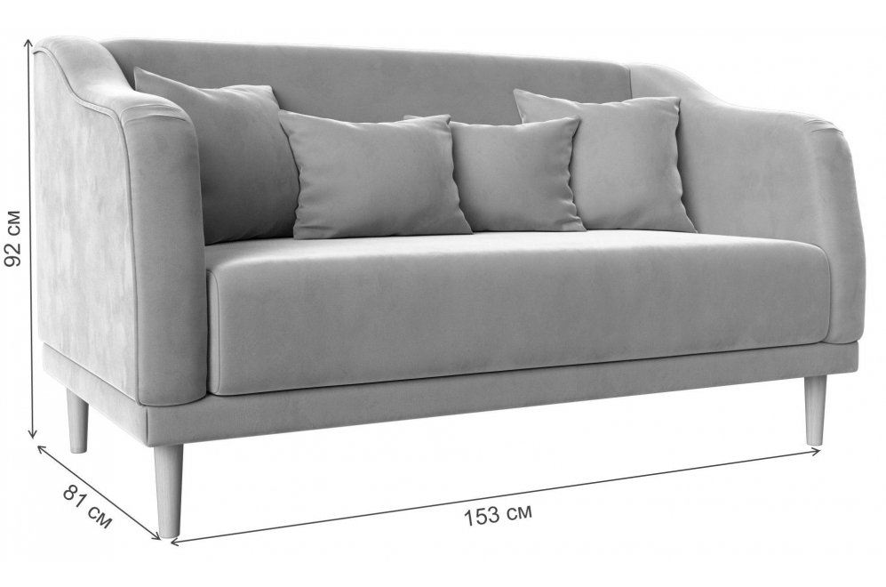 Кухонный диван Киото фиолетовый велюр