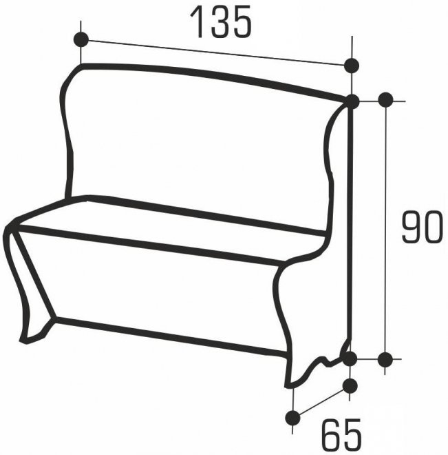 Кухонный диван Комфорт