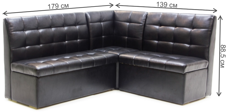 Кухонный диван Омега next 016