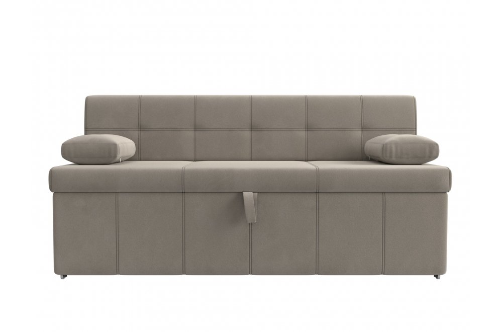 Кухонный диван Лео микровельвет бежевый