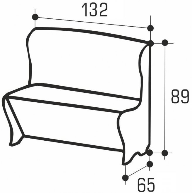 Кухонный диван Милан
