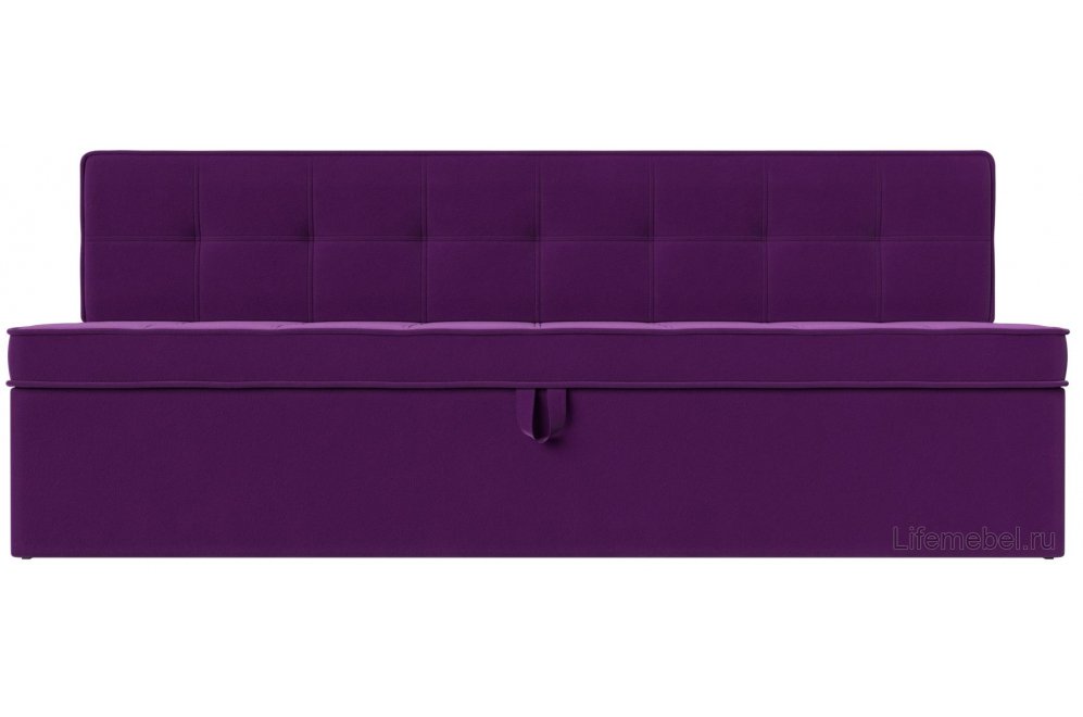 Кухонный диван Техас фиолетовый микровельвет