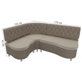 Кухонный диван Вегас левый