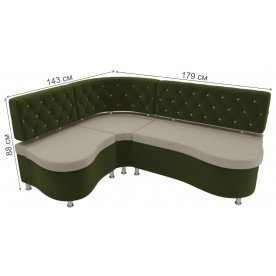 Кухонный диван Вегас левый