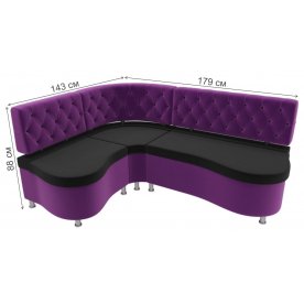 Кухонный диван Вегас левый