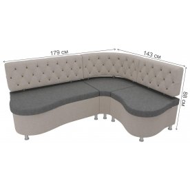 Кухонный диван Вегас правый