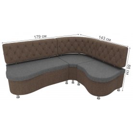 Кухонный диван Вегас правый