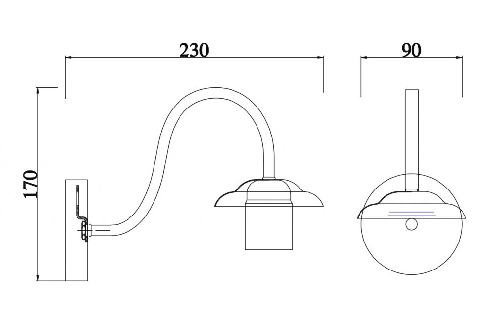 Бра Croce X82-WB1-G
