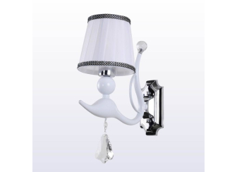 Бра Crystal Lux Flamingo AP1 White