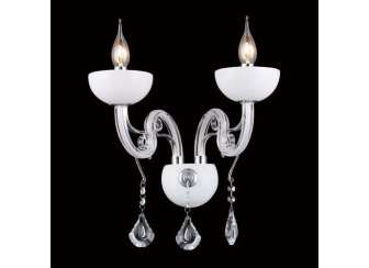 Бра Crystal Lux Luccila AP2 Bianko