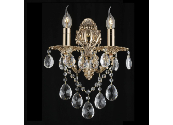 Бра Crystal Lux Sunshine AP2 Gold