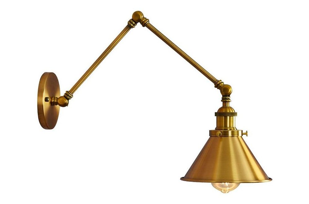 Бра Gubi LDW B005-2 BRASS