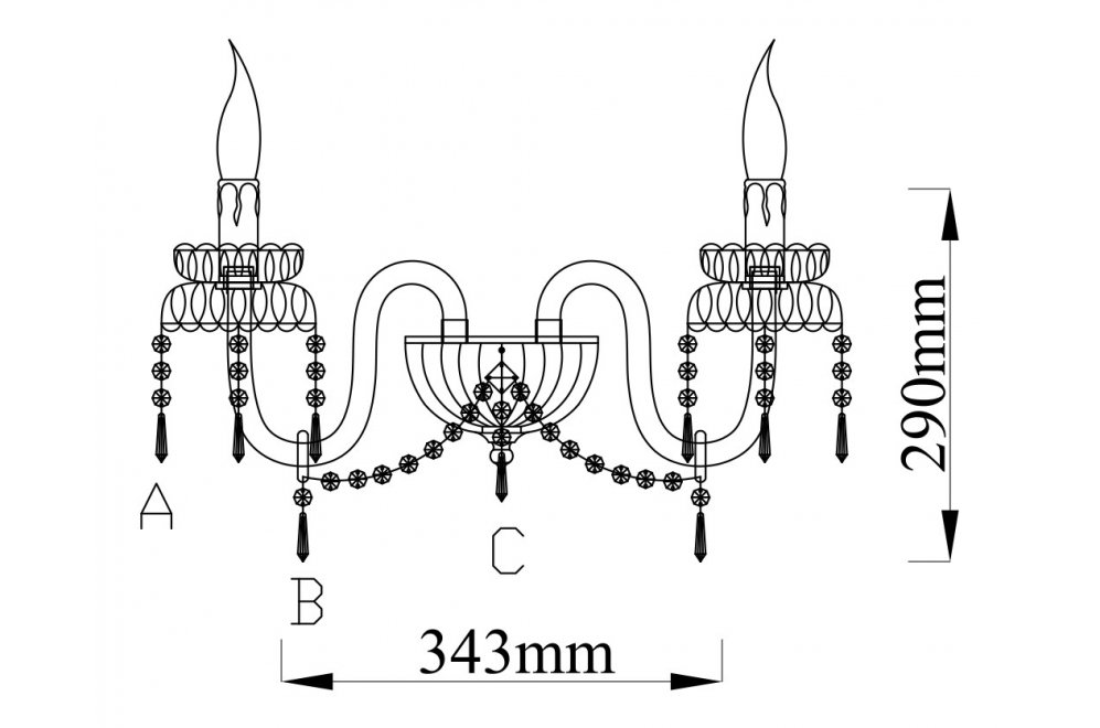 Бра Monogram 4 ARM910-02-G