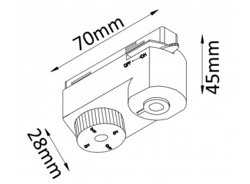 Адаптер CLT 0.212 01 WH