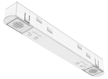 Прямой коннектор Exility TRA034PC-42W