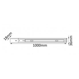 Шинопровод CLT 0.11 01 L1000 WH