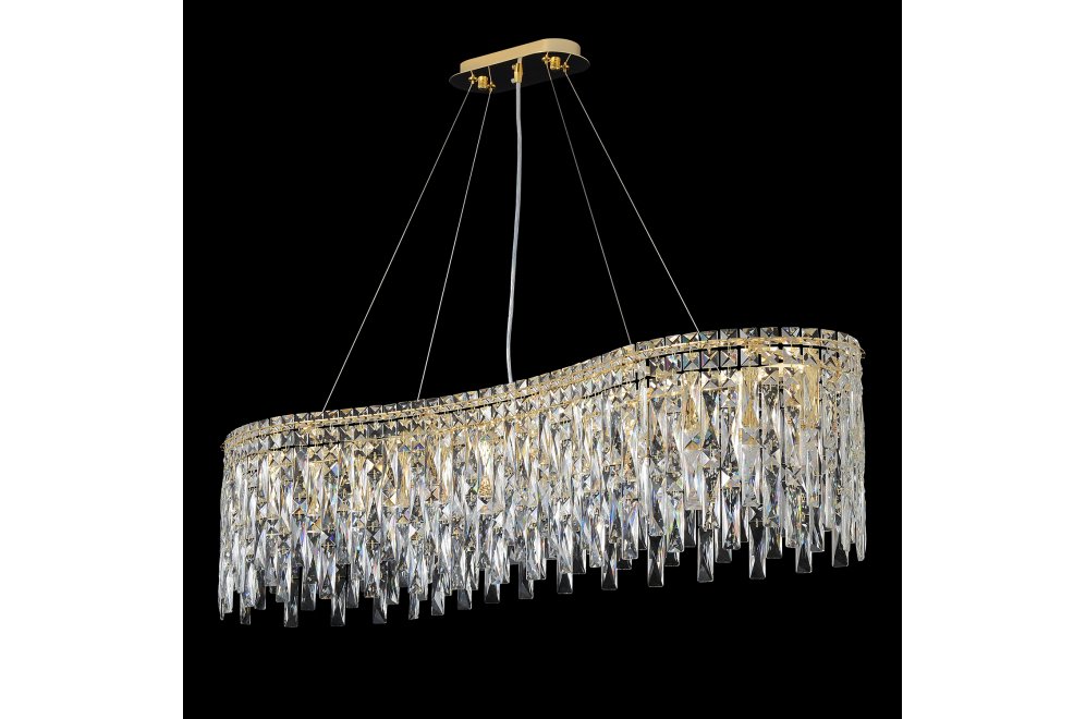 Люстра ABRIL SP12 L1200 GOLD