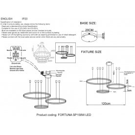 Люстра FORTUNA