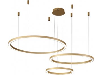 Люстра с пультом управления FORTUNA SP158W LED GOLD