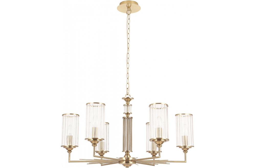 Люстра GLORIA SP6 BRASS