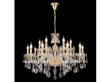 Люстра MONICA SP10+5 GOLD