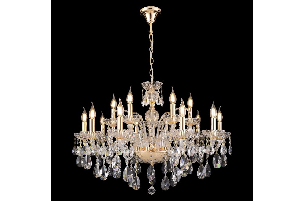 Люстра MONICA SP10+5 GOLD