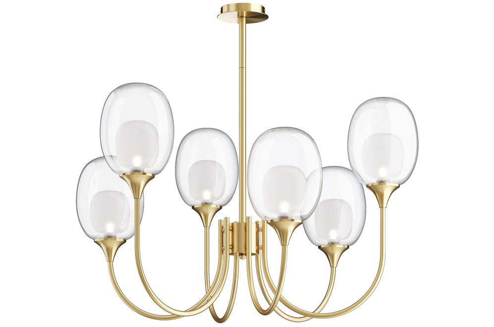 Люстра на штанге Aura MOD016PL-06BS