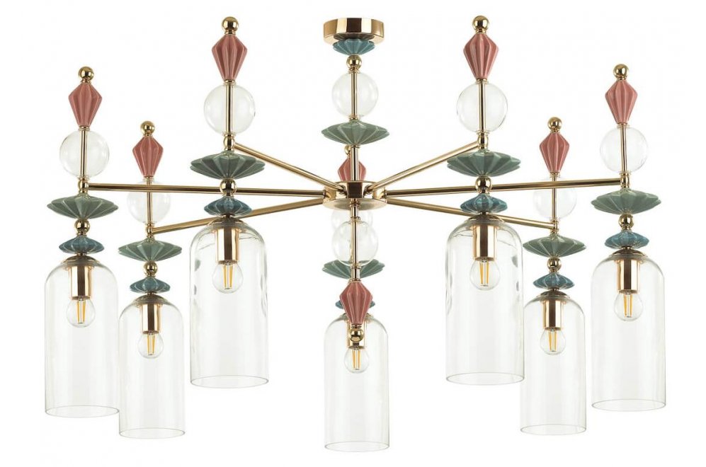 Люстра на штанге Bizet 4855/7C