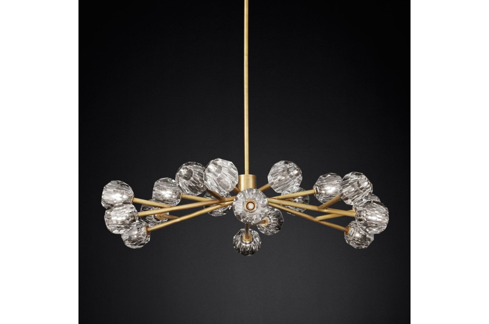 Люстра на штанге Boule de cristal D100