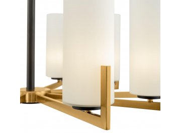 Люстра на штанге Fortano MOD089PL-10BS