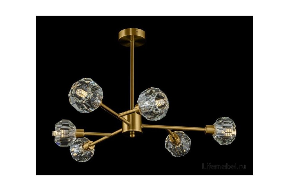 Люстра на штанге Grace FR5114PL-06BZ