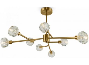 Люстра на штанге Grace FR5114PL-09BZ