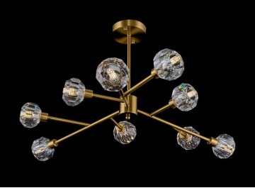 Люстра на штанге Grace FR5114PL-09BZ