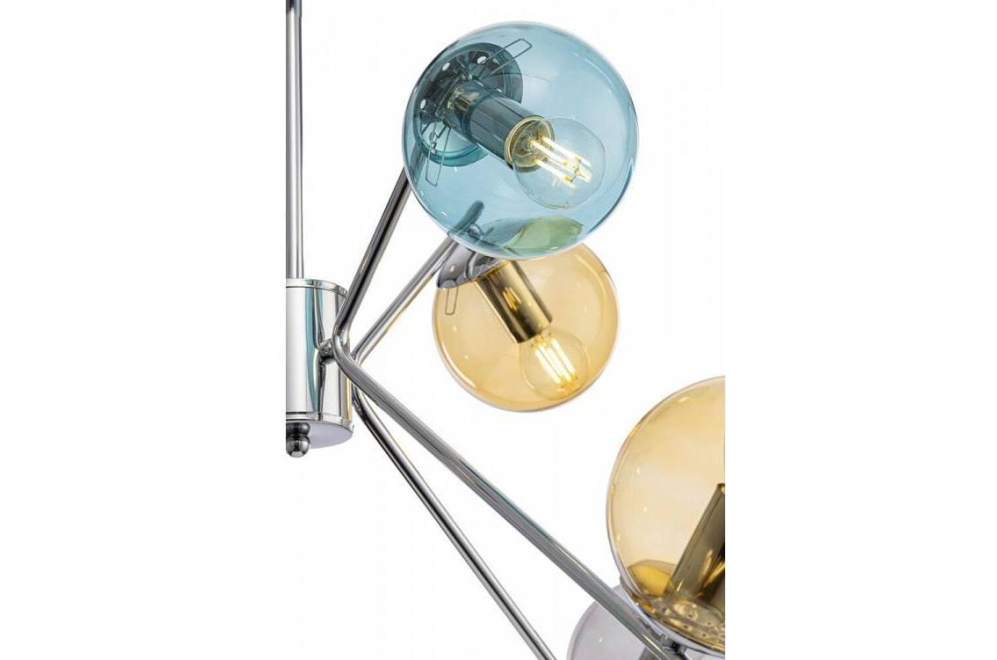 Люстра на штанге Nancy FR5083PL-10CH