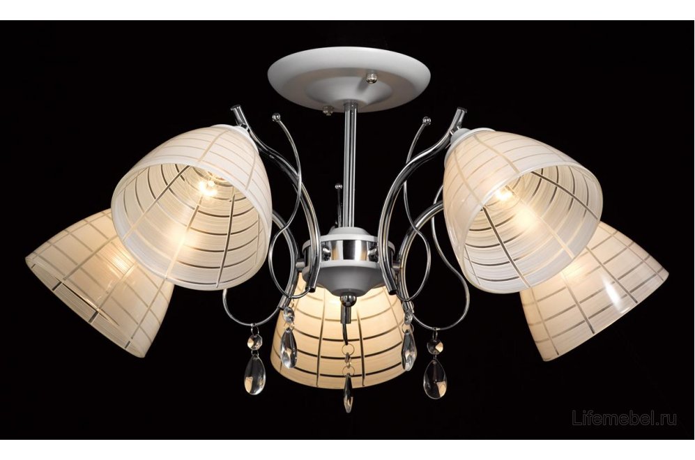 Люстра на штанге Нежность 676014305